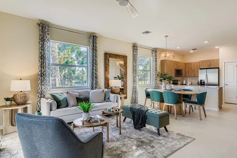 New homes at Lakeside Landing in Royal Palm Beach, Florida