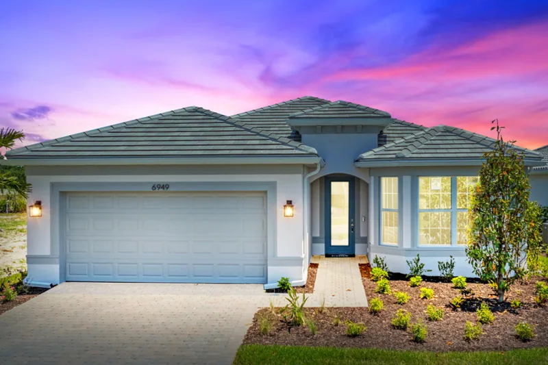 New homes at Legacy Groves in Nokomis, Florida