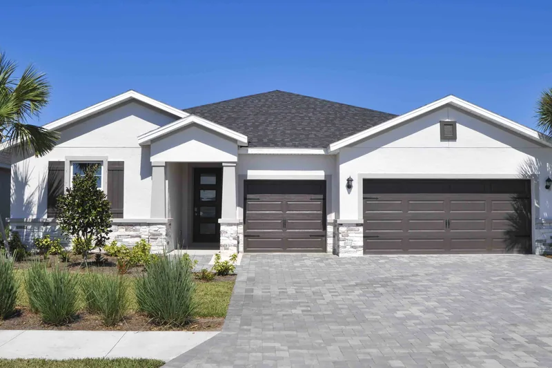 New homes at Legacy Preserve in Parrish, Florida