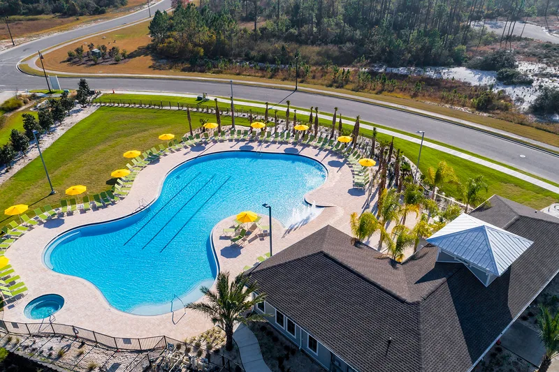 New homes at Lost Key Townhomes in Pensacola, Florida