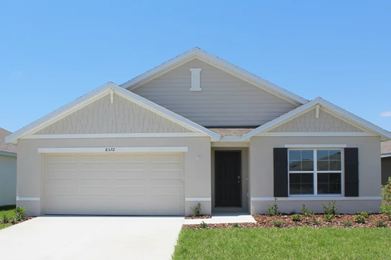 New homes at Marion County Spot Lots in Ocala, Florida