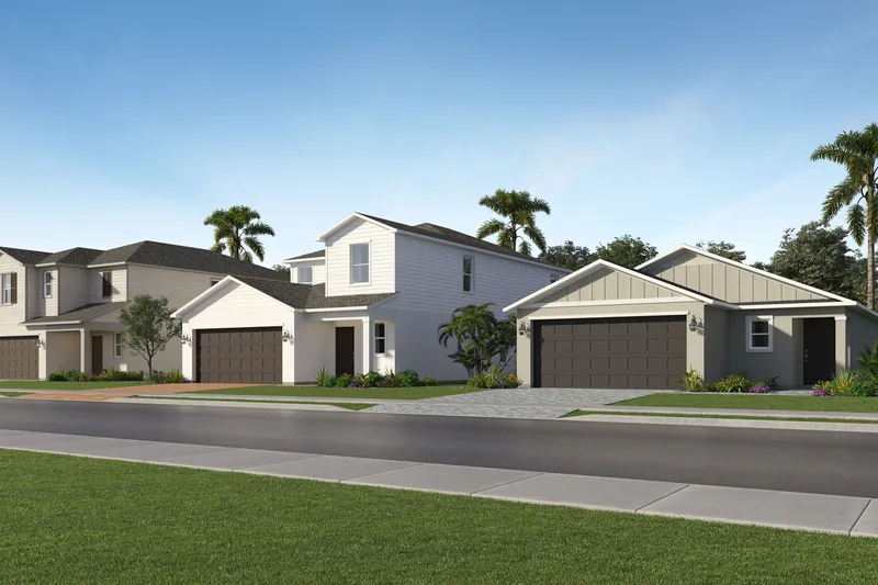 New homes at Meridian At Mayfair · The Arbor Collection in Melbourne, Florida