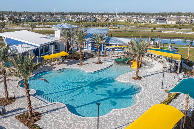 New homes at Meridian Parks in Orlando, Florida