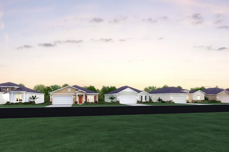 New homes at Millwood Estates - The Enclave in Ocala, Florida