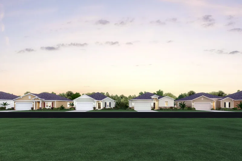 New homes at Millwood Estates - The Meadows in Ocala, Florida