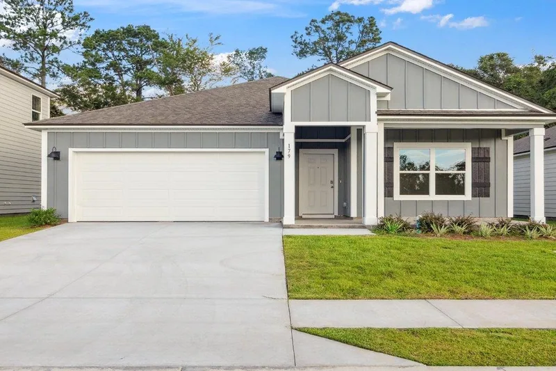 New homes at Misting Springs in Crawfordville, Florida