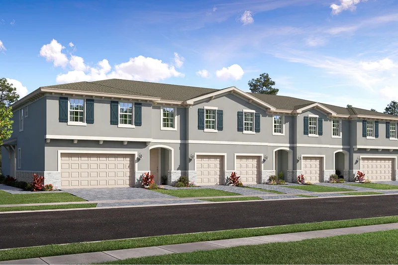 New homes at Nash Trail in Greenacres, Florida