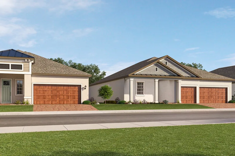 New homes at New Port Corners Active Adult · The Estates in New Port Richey, Florida