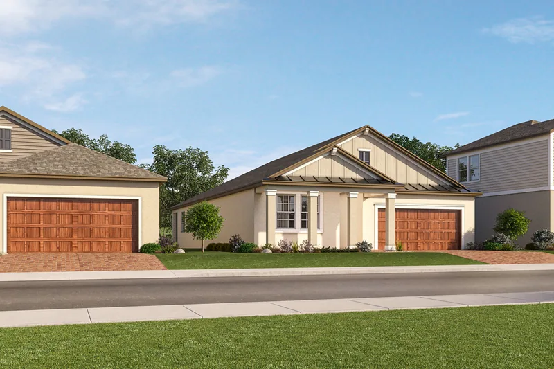 New homes at New Port Corners Active Adult · The Manors in New Port Richey, Florida
