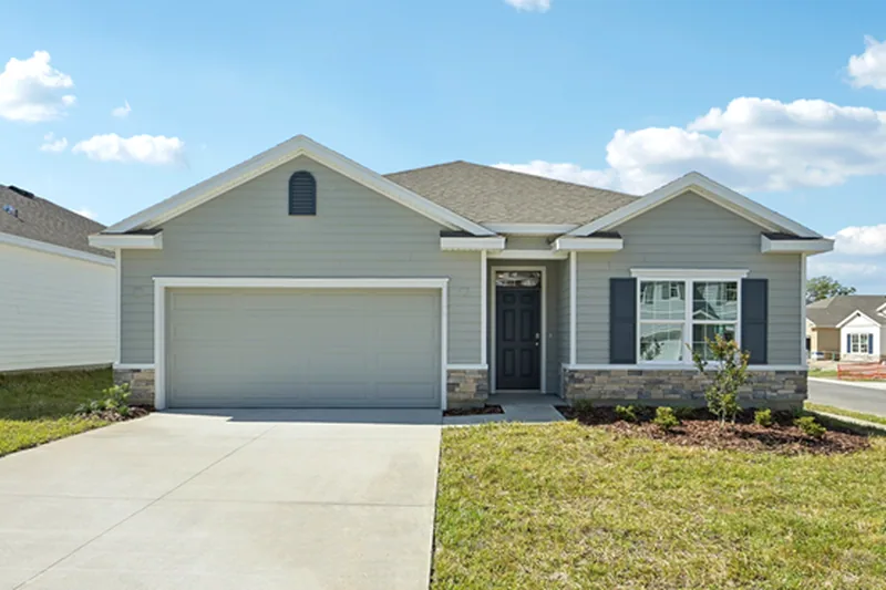 New homes at Oaks Preserve in Gainesville, Florida