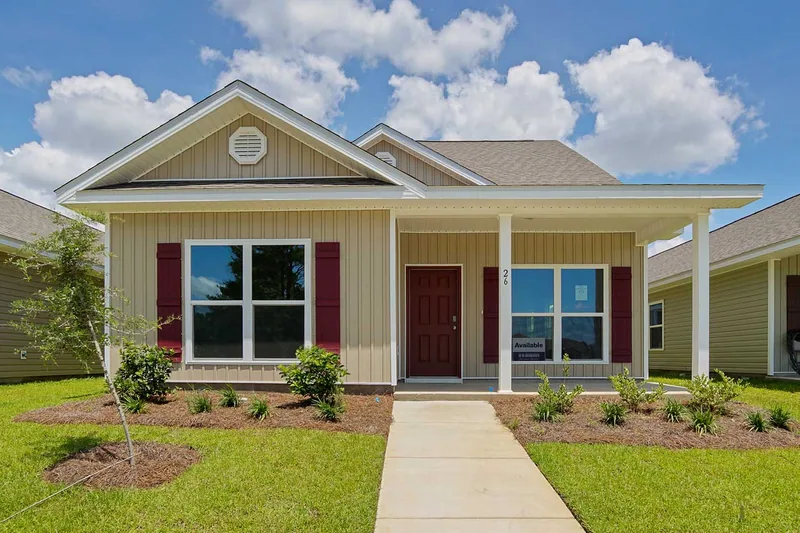 New homes at Owl's Head East in Freeport, Florida