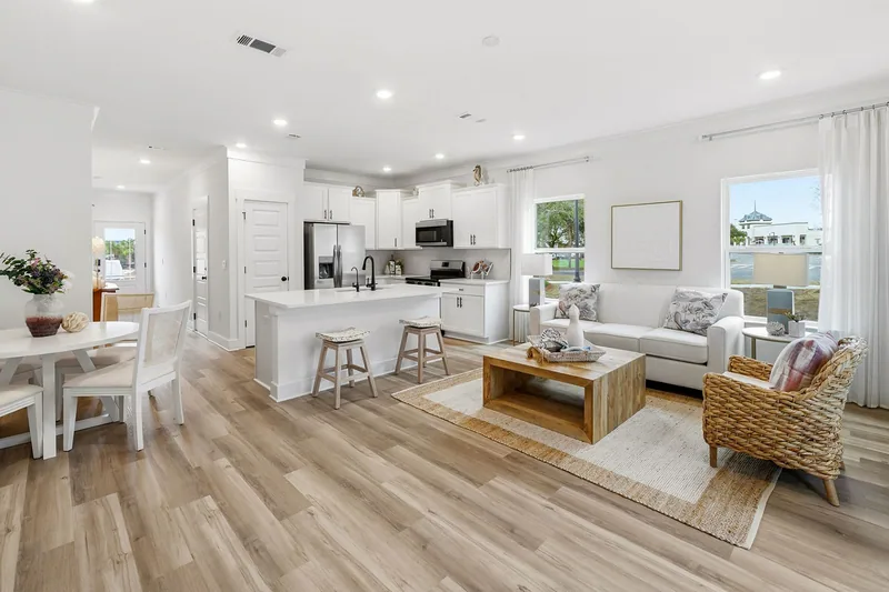 New homes at Palms Street Townhomes in Destin, Florida