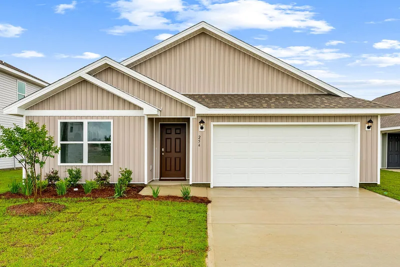 New homes at Park Place in Panama City, Florida