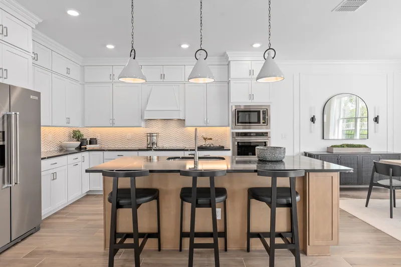 New homes at Parkside Trails in Clermont, Florida
