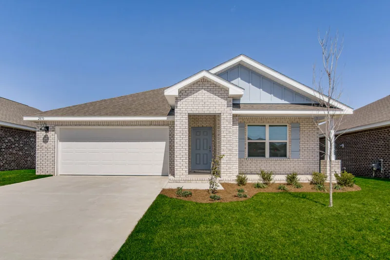 New homes at Patriot Ridge in Crestview, Florida