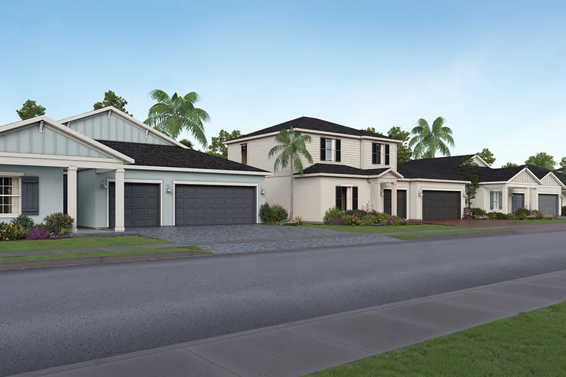 New homes at Pepperwood in Stuart, Florida