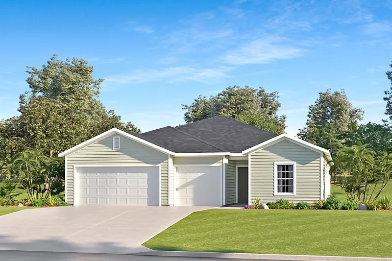 New homes at Pioneer Ranch 60's in Ocala, Florida