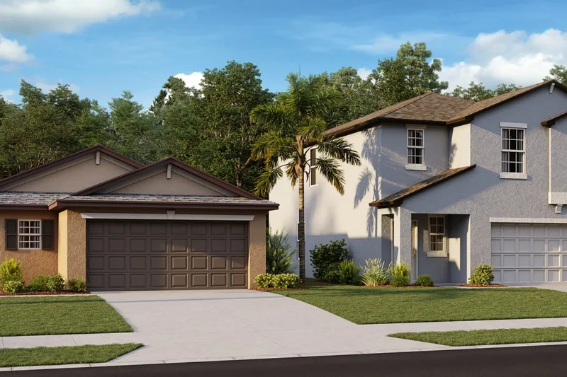 New homes at Prosperity Lakes · The Manors in Parrish, Florida