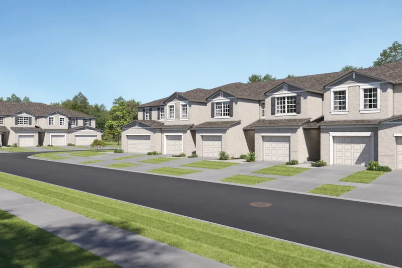 New homes at Prosperity Lakes · The Townhomes in Parrish, Florida