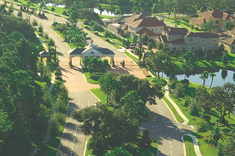 New homes at Providence · Garden Hills Chateau Collection in Davenport, Florida