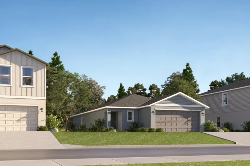 New homes at Ranches At Lake Mcleod · Manor Key Collection in Eagle Lake, Florida