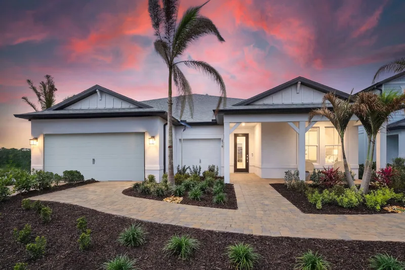 New homes at Reagan Landing in Bradenton, Florida