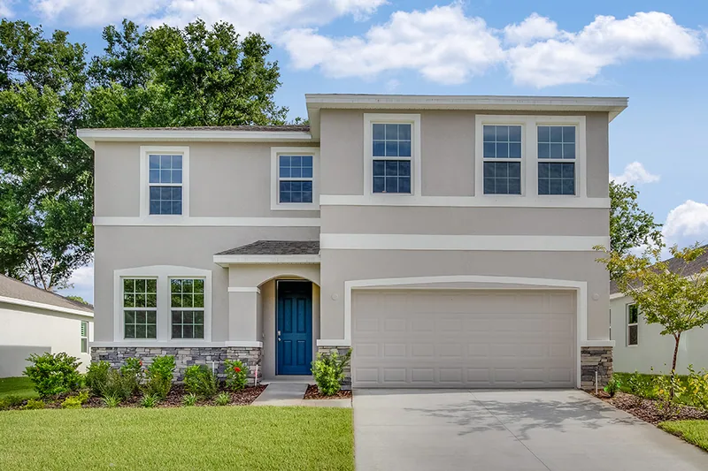 New homes at Ridge at Heath Brook in Ocala, Florida