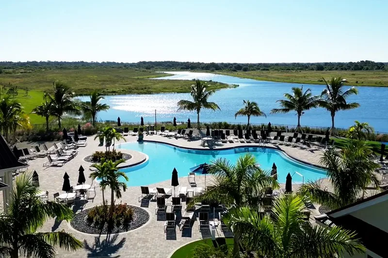 New homes at River Hall Country Club in Alva, Florida