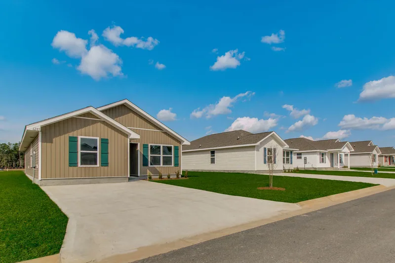 New homes at Rivers Cove in Milton, Florida