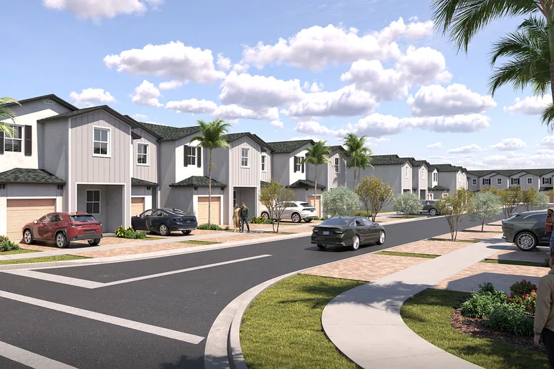 New homes at RosaBella in Miami, Florida