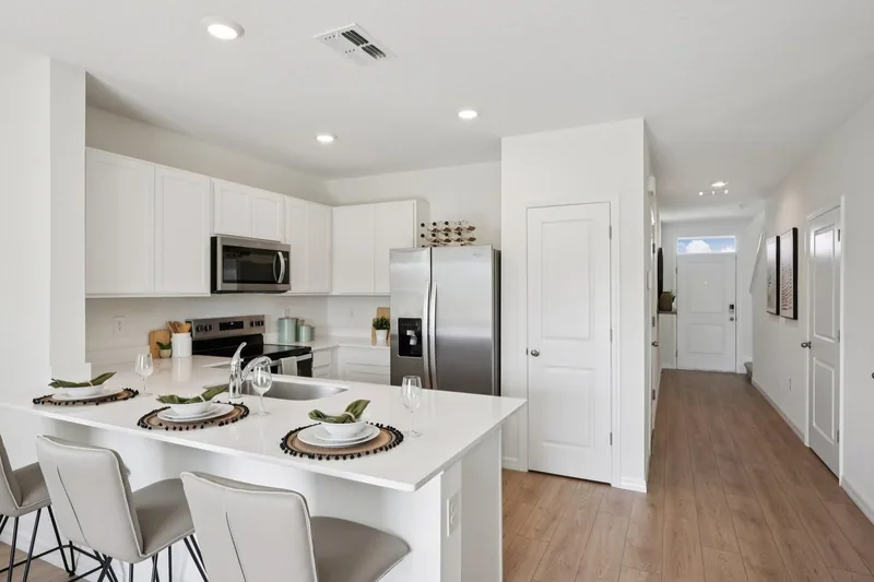 New homes at Ruskin Preserve Townhomes in Ruskin, Florida