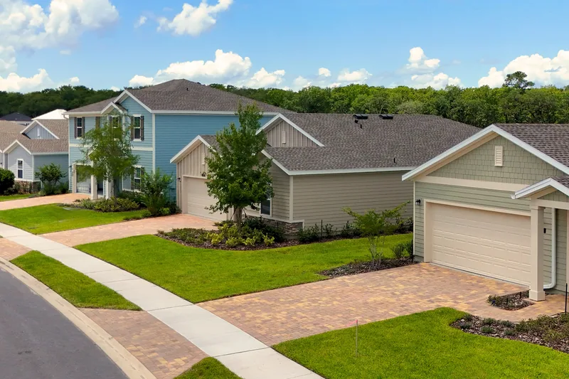 New homes at Saddle Oaks 50s in Jacksonville, Florida