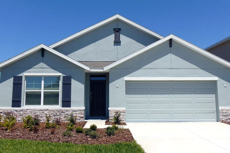 New homes at Sandal Key in Weeki Wachee, Florida