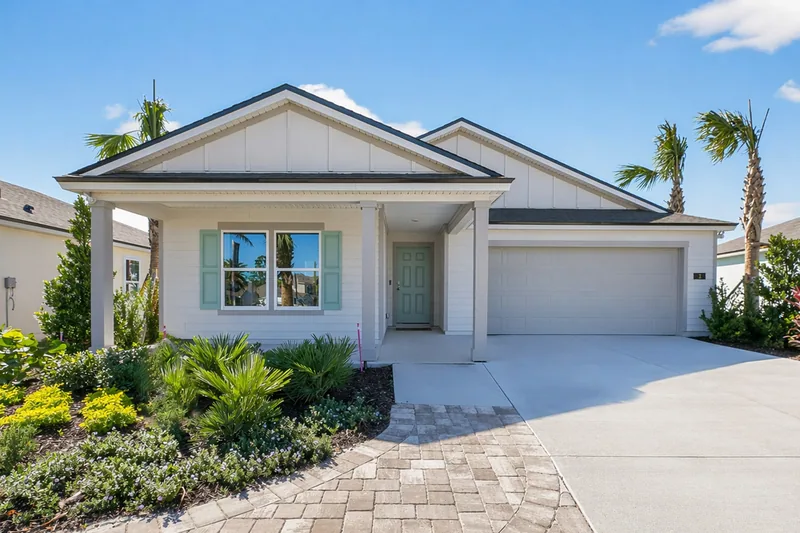 New homes at Sawmill Branch in Palm Coast, Florida