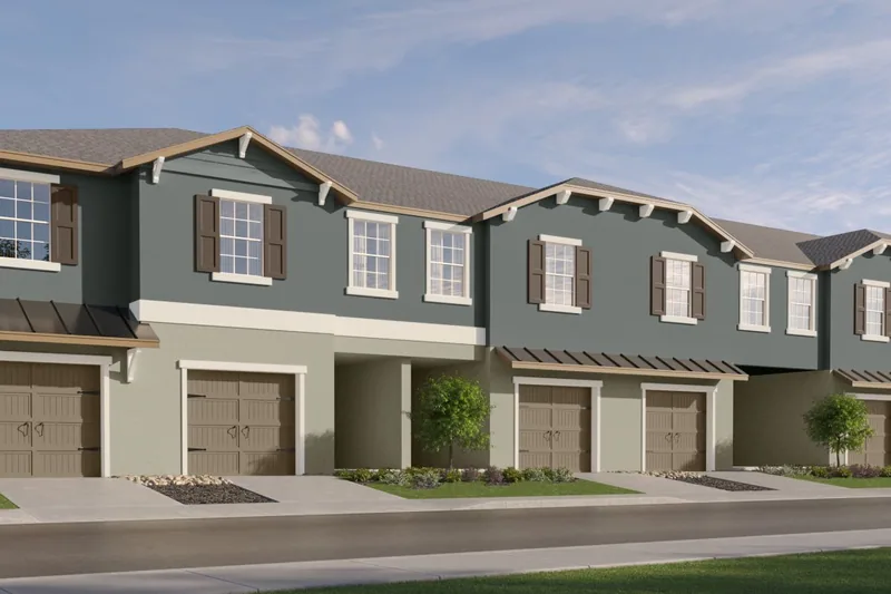 New homes at Seaire · The Town Estates in Parrish, Florida