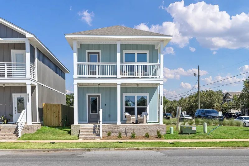 New homes at Stadium Way in Pensacola, Florida