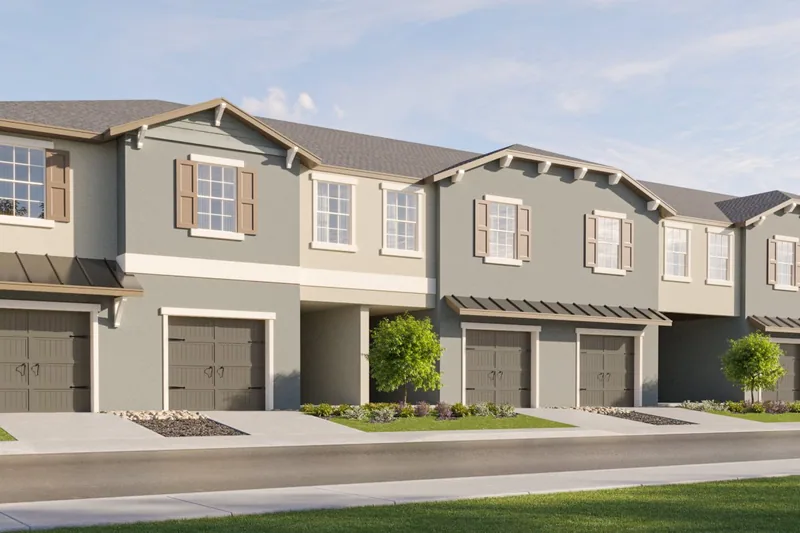 New homes at Stonegate Preserve · The Town Estates in Palmetto, Florida