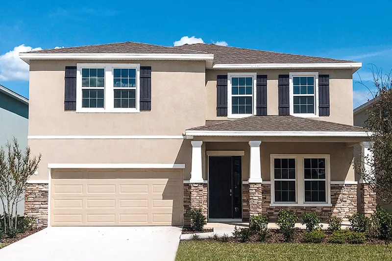 New homes at Tartan Farms at Winding Oaks in Ocala, Florida