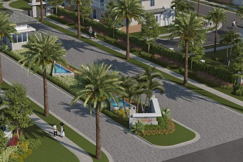 New homes at Terra Sol in Homestead, Florida