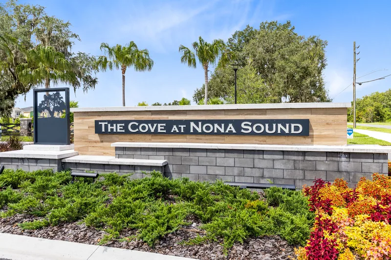 New homes at The Cove at Nona Sound in Orlando, Florida
