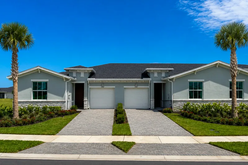 New homes at The Timbers At Everlands · The Villas in Palm Bay, Florida