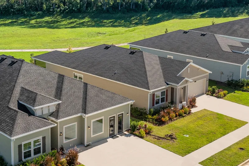 New homes at Trailhead Landing 60s in Alachua, Florida