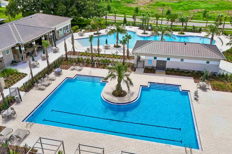 New homes at Twisted Oaks II in Wildwood, Florida