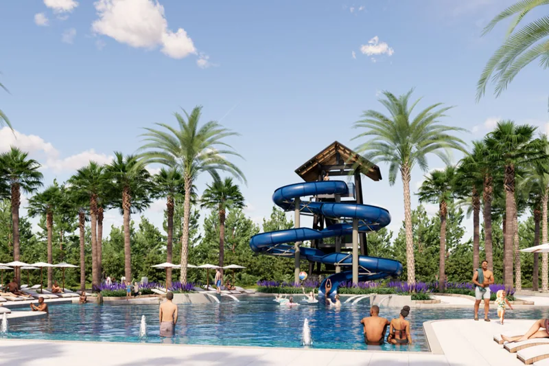 New homes at Two Rivers in Zephyrhills, Florida