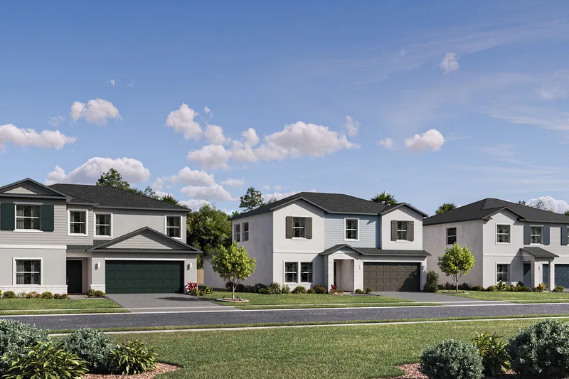 New homes at Verdana Grove in Miami, Florida