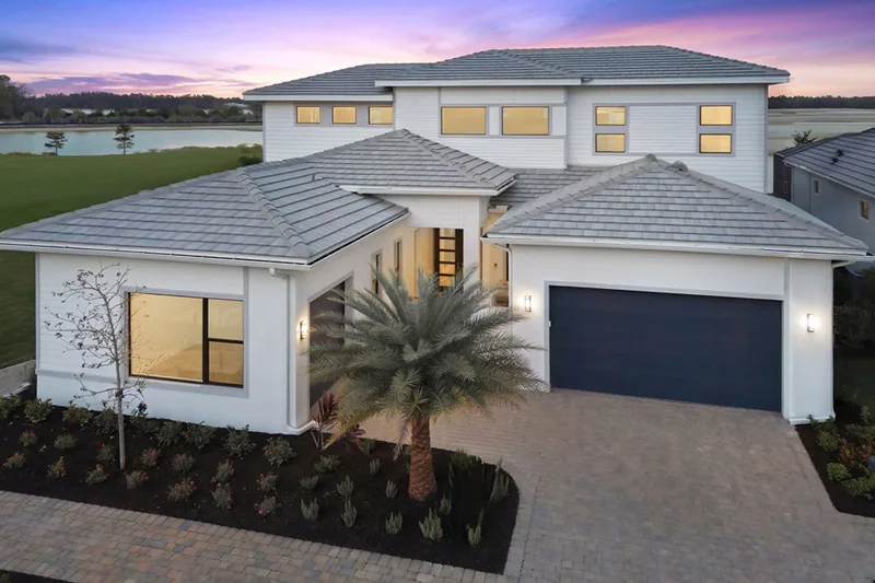 New homes at Vivid Shores in Bonita Springs, Florida