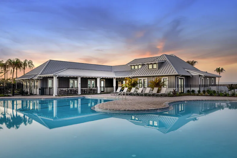 New homes at Waterset in Apollo Beach, Florida