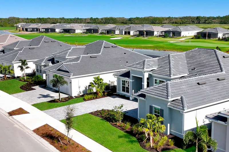 New homes at Webbs Reserve At Babcock Ranch · Estate Homes in Punta Gorda, Florida