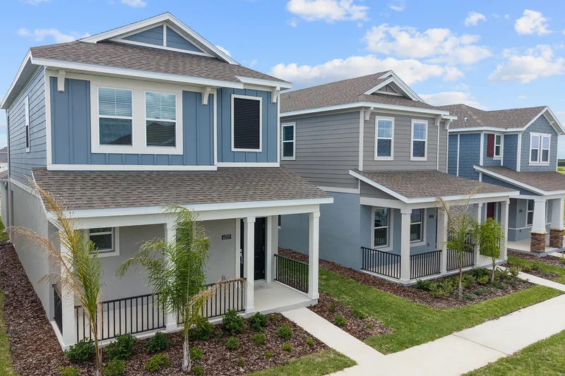 New homes at Wellness Ridge · Manor Alley Collection in Clermont, Florida