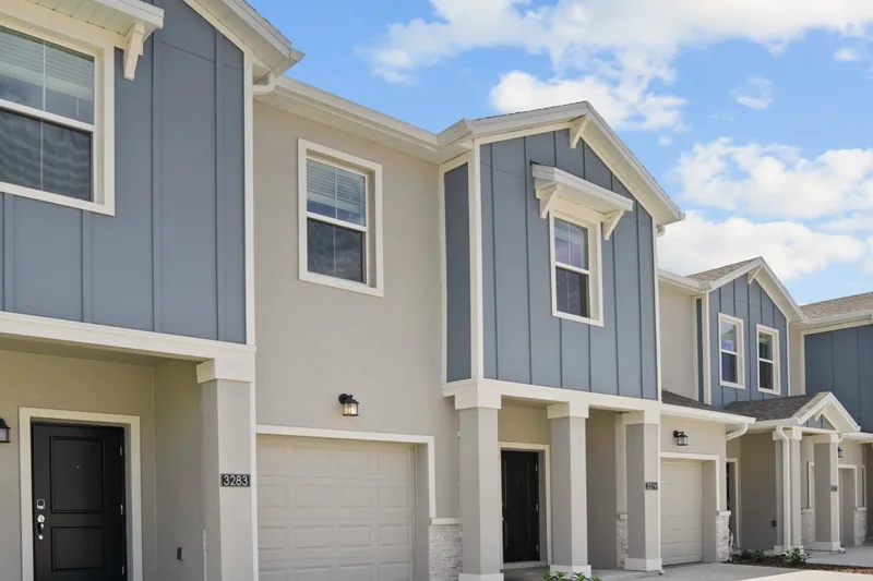 New homes at Wellness Ridge · Overlook Townhomes in Clermont, Florida